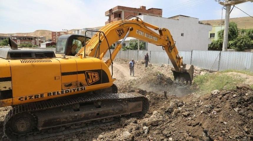 Cudi Mahallesi&rsquo;nde Alt Yapı &Ccedil;alışmaları Devam Ediyor
