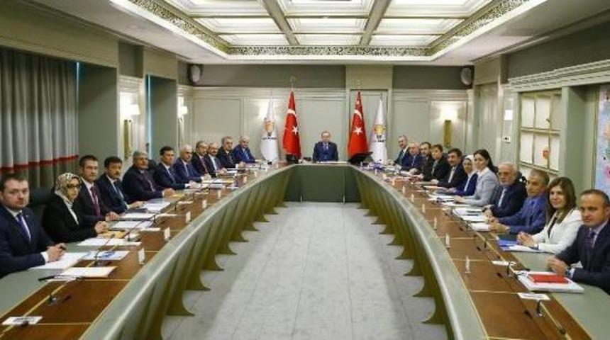 Ak Parti Myk, Cumhurbaşkanı Erdoğan Başkanlığında Toplandı