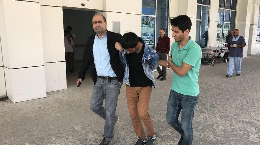 Güpegündüz Kapkaç Yaparken Enselendi