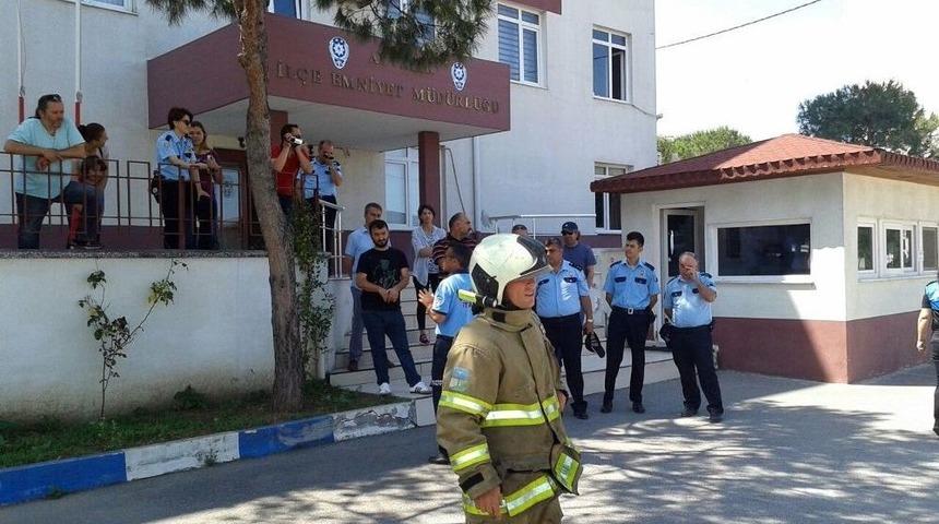 Ayvalık&rsquo;ta Nefes Kesen Tatbikat