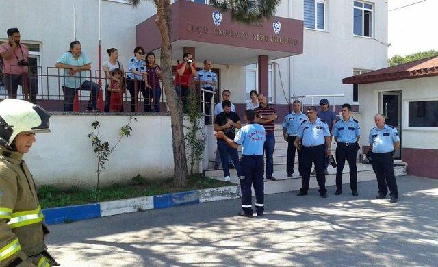 Ayvalık’ta Nefes Kesen Tatbikat