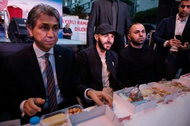 Karim Benzema Fatih Belediyesi'nin Iftar Programına Katıldı