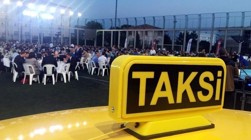 Y&uuml;zlerce Taksici Esnafı İftarda Buluştu