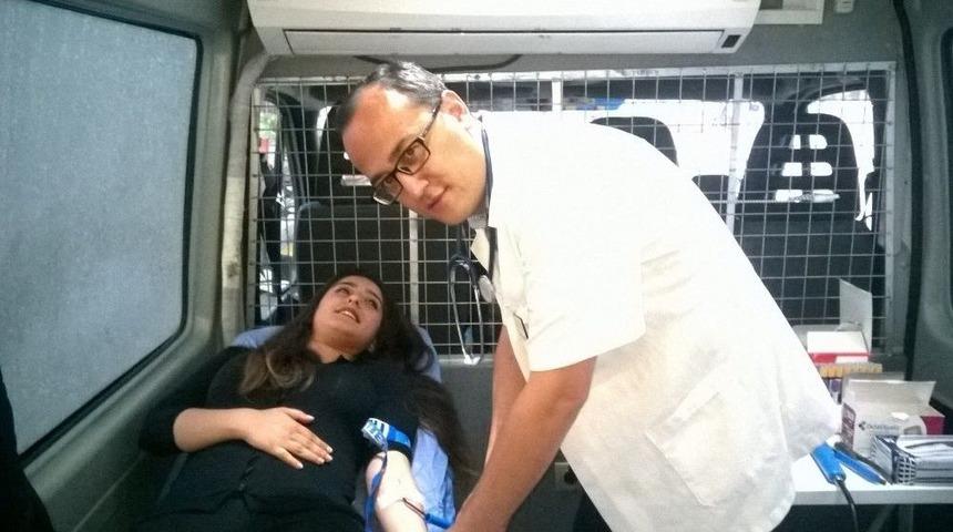 Aydın&rsquo;da İftar Sonrası Kan Bağışı S&uuml;r&uuml;yor