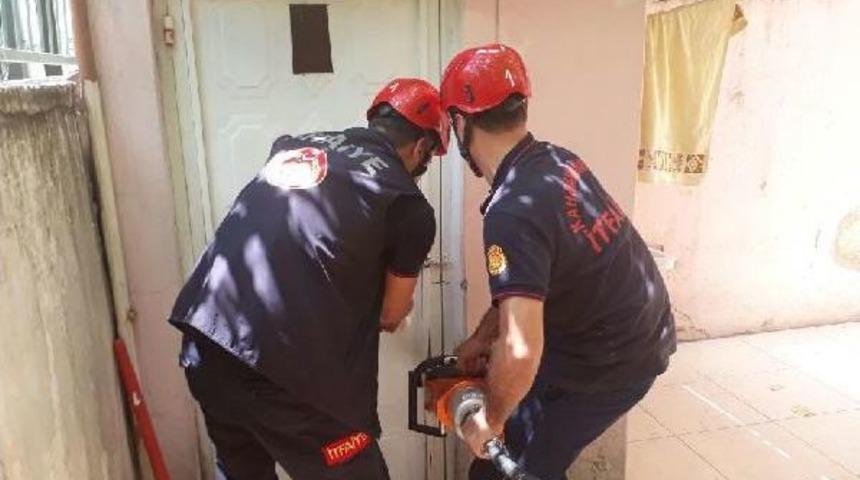 İtfaiye, Kuvalette Mahsur Kalan &Ccedil;ocuğu Kurtardı