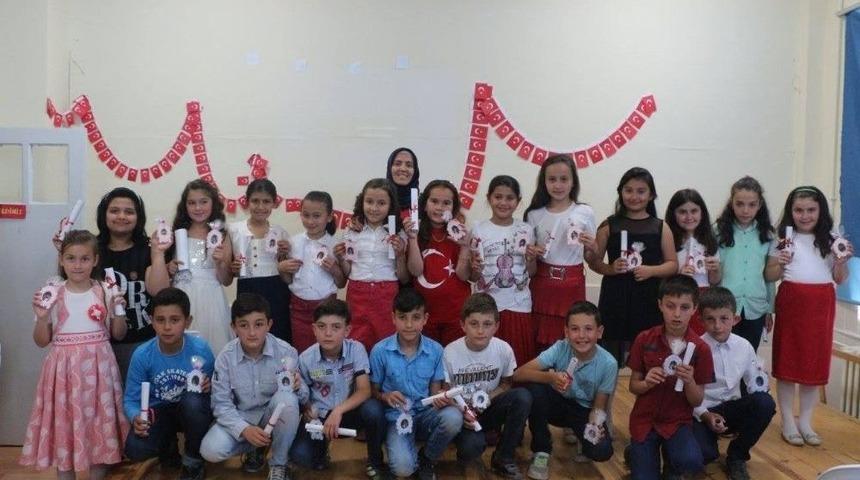 Hisarcık Atatürk İlkokulunda Mezuniyet Töreni