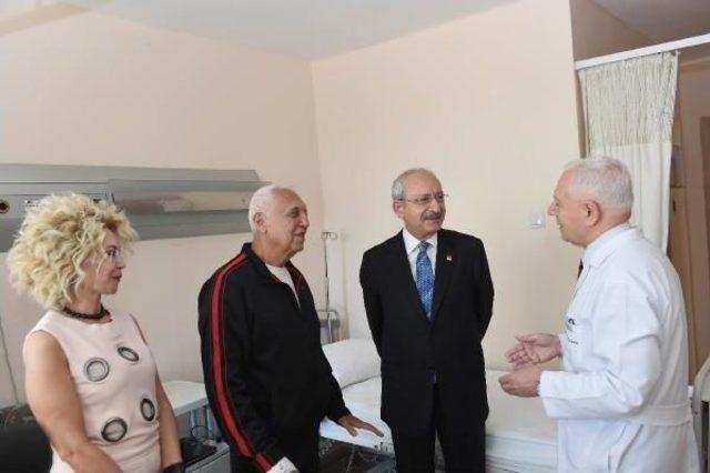 Kılıçdaroğlu'dan Gazeteci Yılmaz Polat'a Geçmiş Olsun Ziyareti