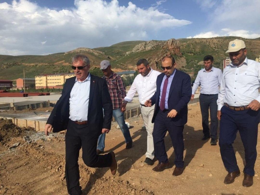 Başkan Memiş Ve Vali Ustaoğlu &Ccedil;alışmaları İnceledi