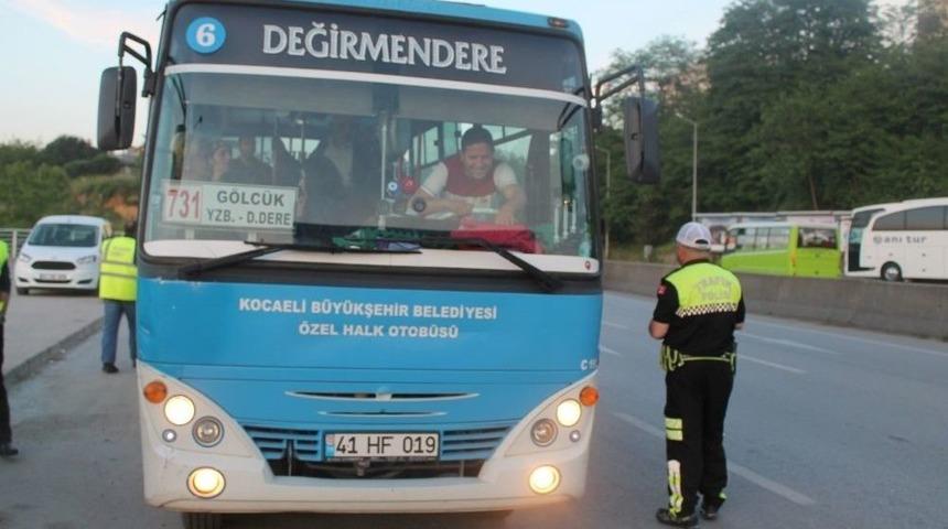 Toplu Taşıma Ara&ccedil;ları Denetimden Ge&ccedil;iyor