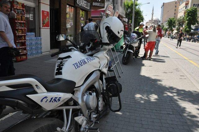 Tramvay Yolunda Motorlu Araçlara Uygulama