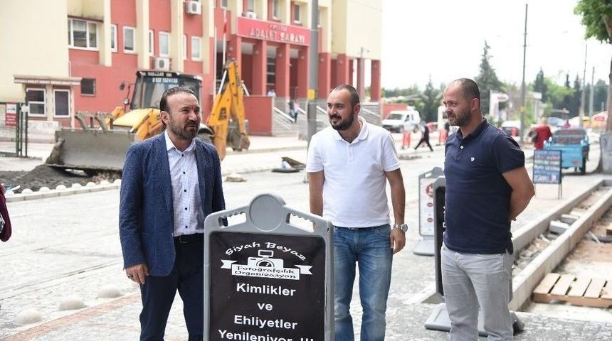 Başkan Doğan, Tramvay &Ccedil;alışmalarını İnceledi