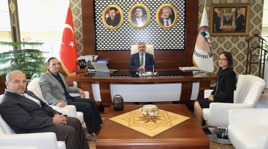 Başkan Baran, Şehit Babasını Ağırladı