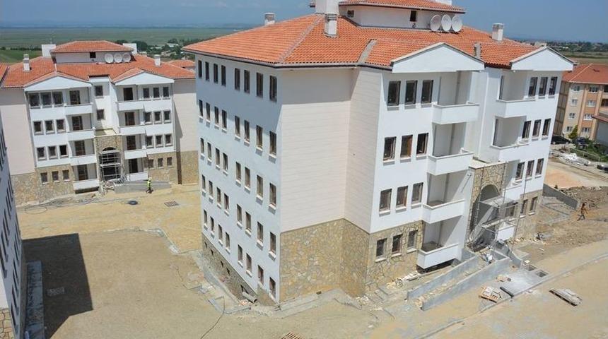 İpsala Toki Konutlarının İnşaatında Sona Gelindi