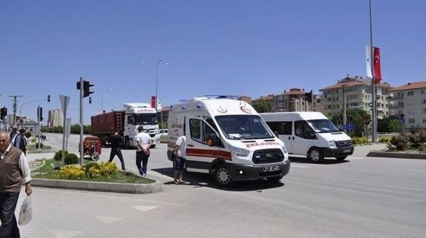 Sungurlu&rsquo;da Trafik Kazası: 1 Yaralı