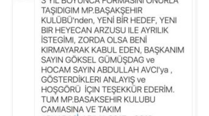 Yal&ccedil;ın Ayhan&rsquo;dan Ayrılık A&ccedil;ıklaması