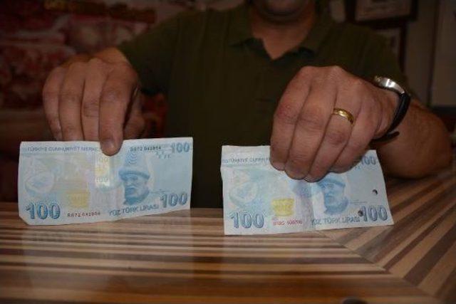 Kasaptan Sahte Banknotla Alışveriş