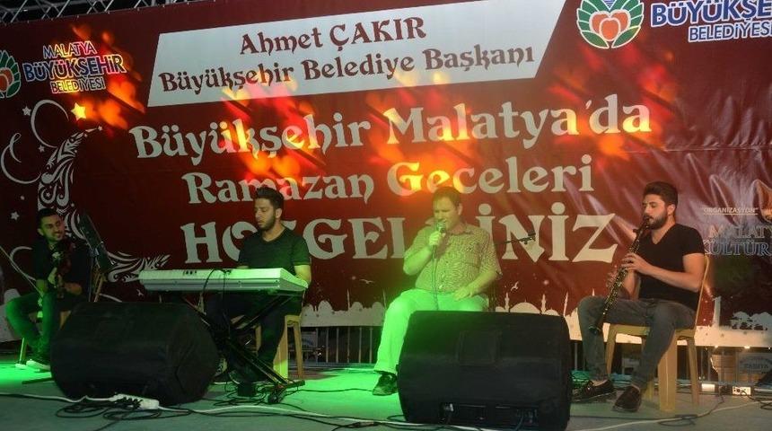Malatya&rsquo;da Ramazan Geceleri Bir Başka Ge&ccedil;iyor