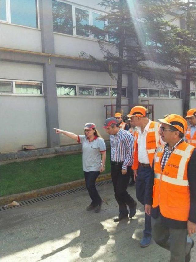 Belediye Başkanı Duymu, Fabrika Y&ouml;neticileri İle Bir Araya Geldi 2