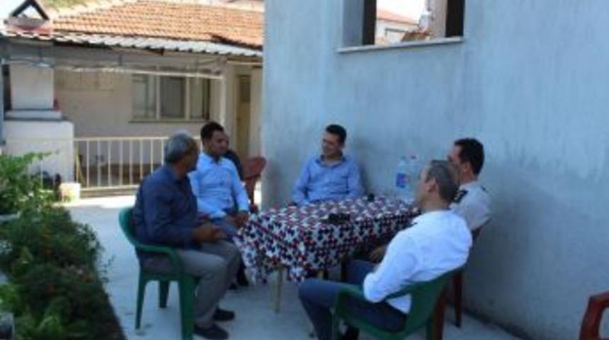 Kaymakam &Uuml;rkmezer&rsquo;den 15 Temmuz Gazisine Ziyaret