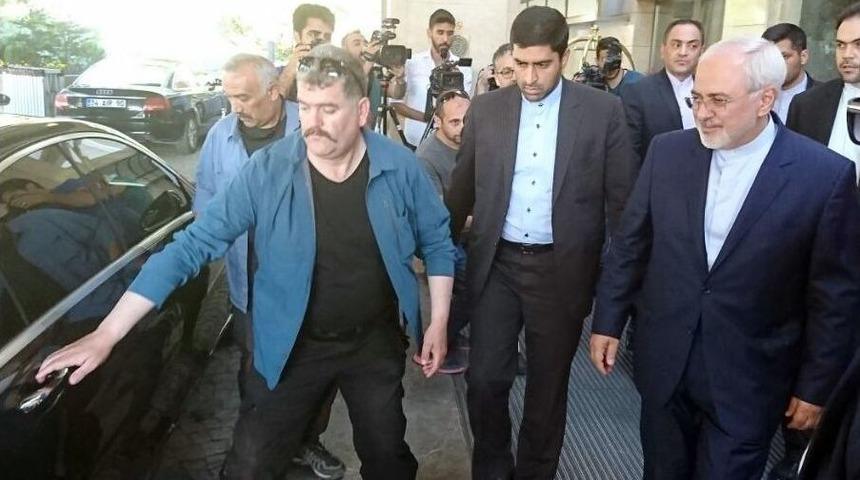 İran Dışişleri Bakanı Zarif, Cumhurbaşkanı Erdoğan&rsquo;la G&ouml;r&uuml;şecek