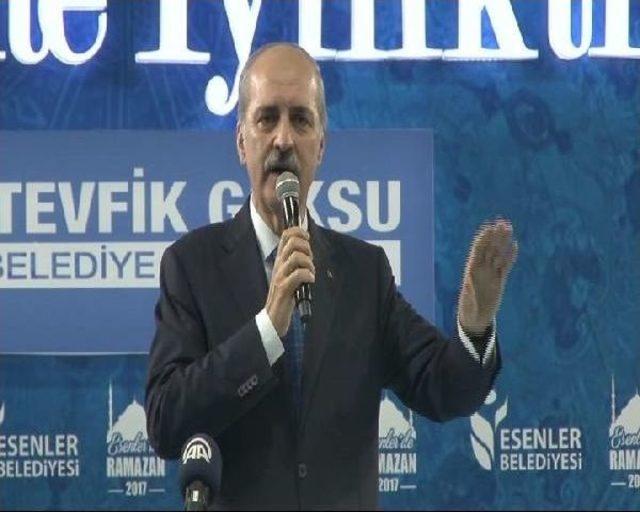 Numan Kurtulmuş: Katar'daki Krizin Aşılması Için Çaba Sarf Ediyoruz