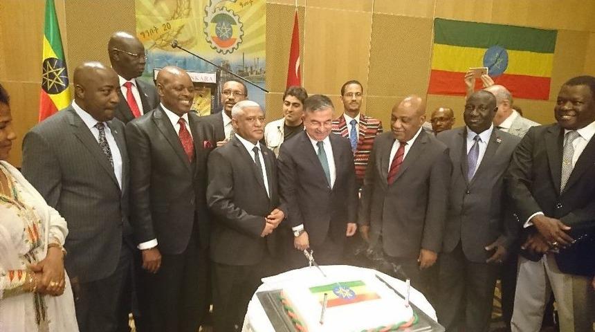 Etiyopya&rsquo;nın Bağımsızlığının 26&rsquo;ıncı Yıl D&ouml;n&uuml;m&uuml; Resepsiyonu
