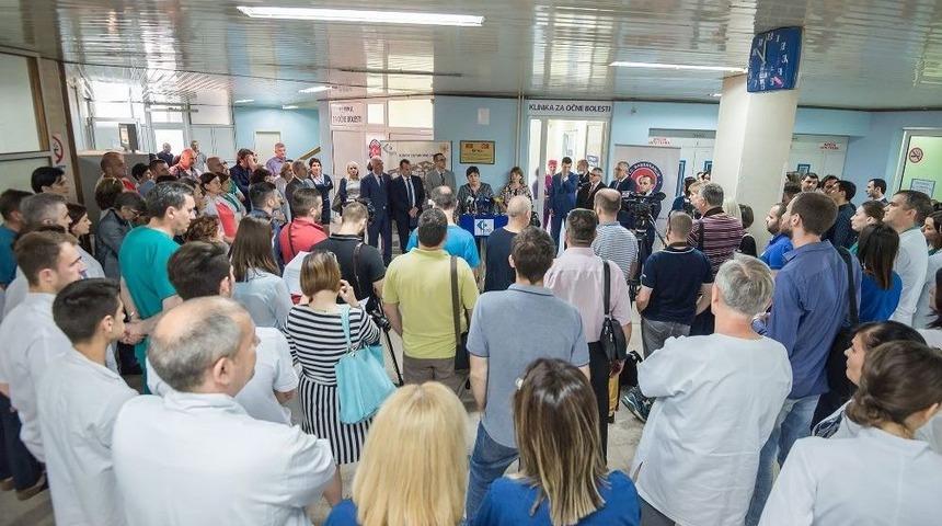 Karadağ Klinik Merkezi G&ouml;z Hastalıkları B&ouml;l&uuml;m&uuml; Tika Tarafından Yenilendi