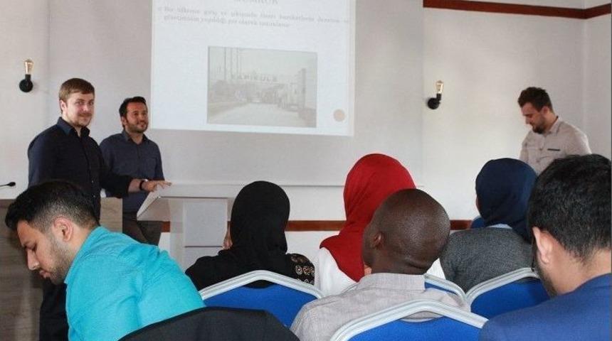 Yabancı Uyruklu &Ouml;ğrencilere Y&ouml;nelik "dış Ticaret Eğitimi" Başladı