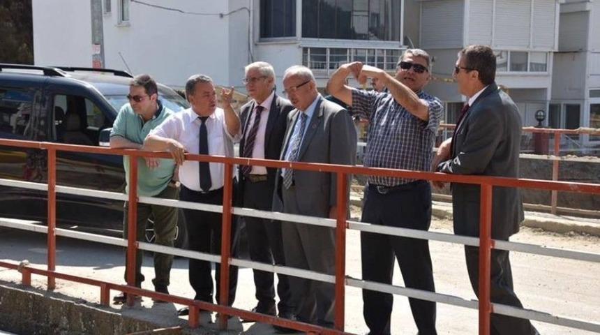 Şark&ouml;y Olukbaşı Deresindeki Islah &Ccedil;alışmaları İncelendi