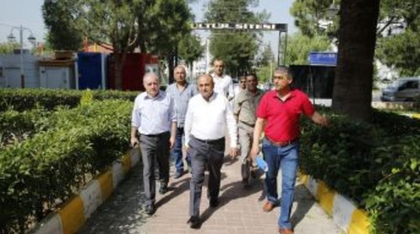 Başkan Arslan Site Y&ouml;netimleriyle Bir Araya Geldi