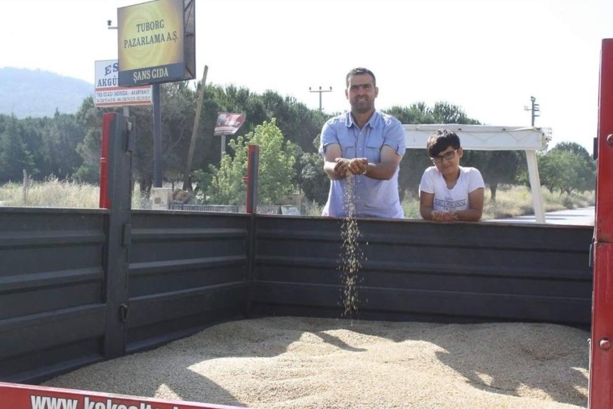 Keşan&rsquo;da Yılın İlk Arpası Satıldı