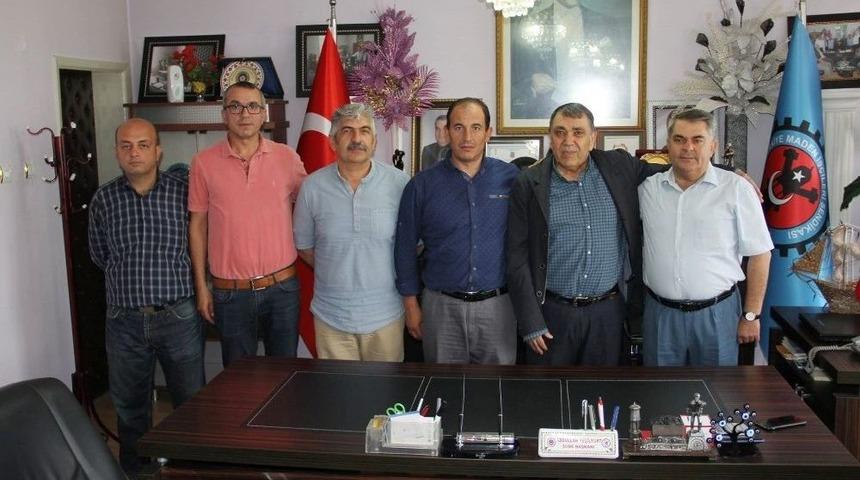 Genel Başkan Nurettin Ak&ccedil;ul, Hisarcık Şubesinde G&ouml;r&uuml;şmelerde Bulundu