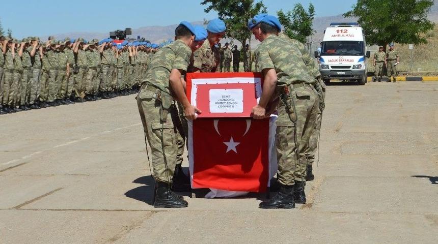 Darge&ccedil;it Şehidi Memleketine Uğurlandı