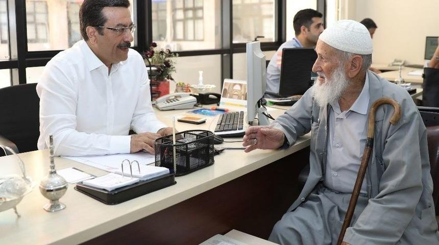 Başkan Atilla, Hemşehrilerini Beyaz Masada Karşıladı