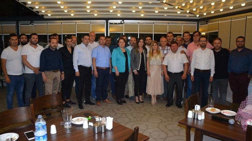 S&ouml;ke Ticaret Odasında Se&ccedil;imlerine Hazırlanan Yenilik&ccedil;iler Grubundan İftar Yemeği