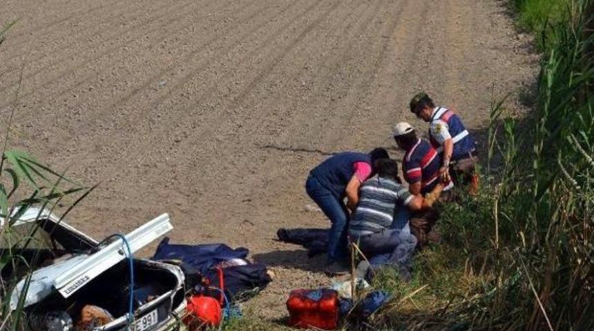 Anne Ve 2 Kızı Kazada &Ouml;ld&uuml;