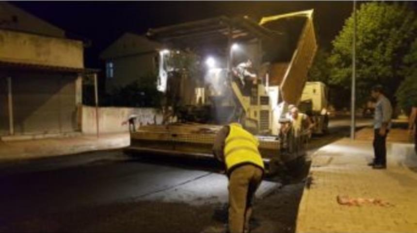 Batman&rsquo;da Hummalı Asfalt &Ccedil;alışması