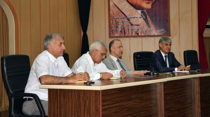 Başkan Aktaş Birim M&uuml;d&uuml;rleriyle Bir Araya Geldi