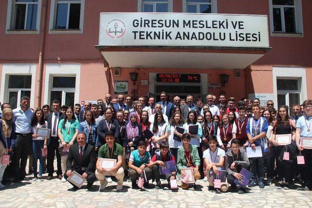 Giresun’da Teog Birincileri Ödüllendirildi