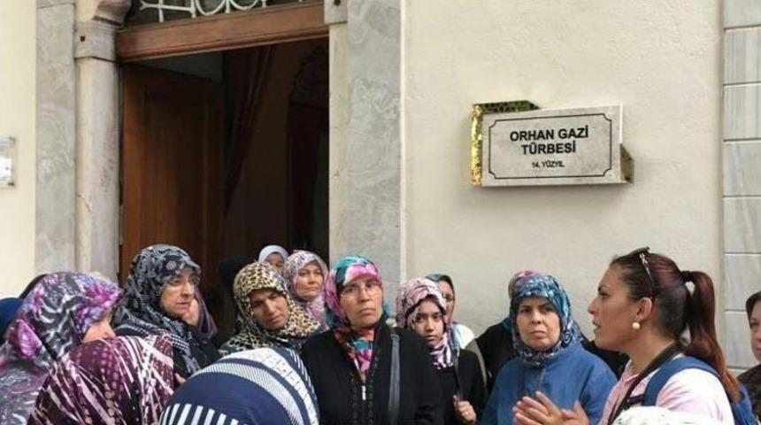 S&ouml;ğ&uuml;tl&uuml; 500 Kadından Bursa &Ccedil;ıkartması