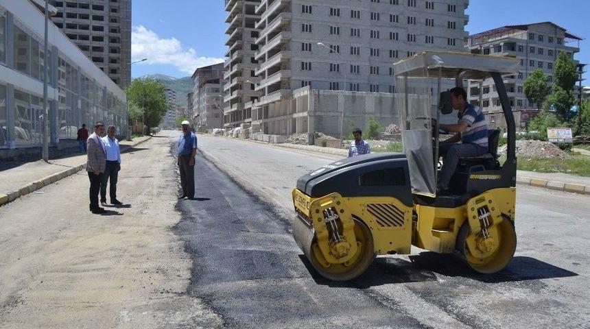Muş Belediyesi Tahrip Olan Yolları Onarıyor
