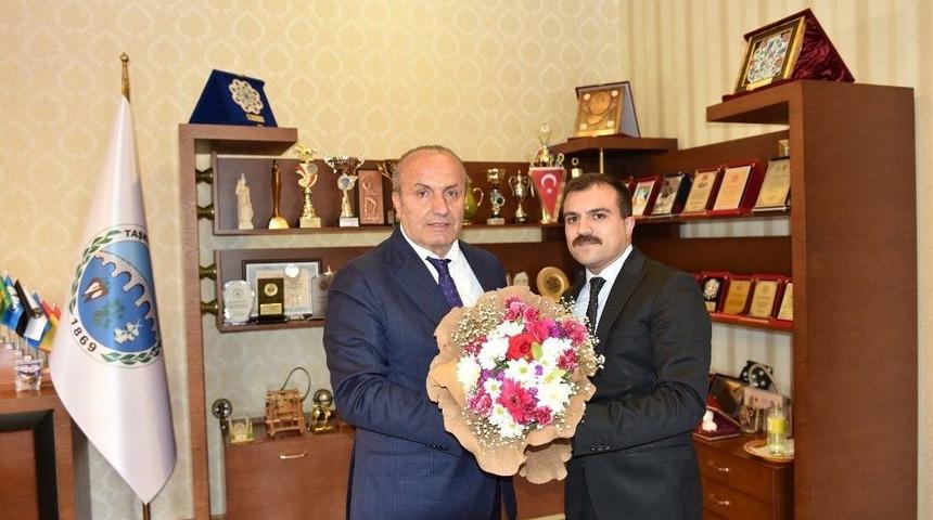 Kihl&rsquo;den Başkan Arslan&rsquo;a Teşekk&uuml;r Ziyareti