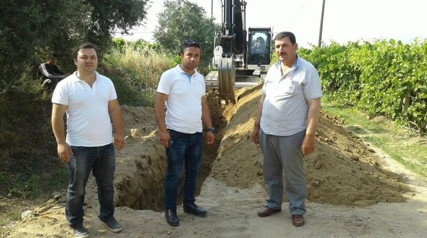 30 Yıllık İ&ccedil;me Suyu Hattı Sıfırdan İnşa Ediliyor