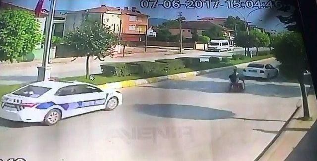 Polis - Motosiklet Kovalamacası Kazayla Bitti