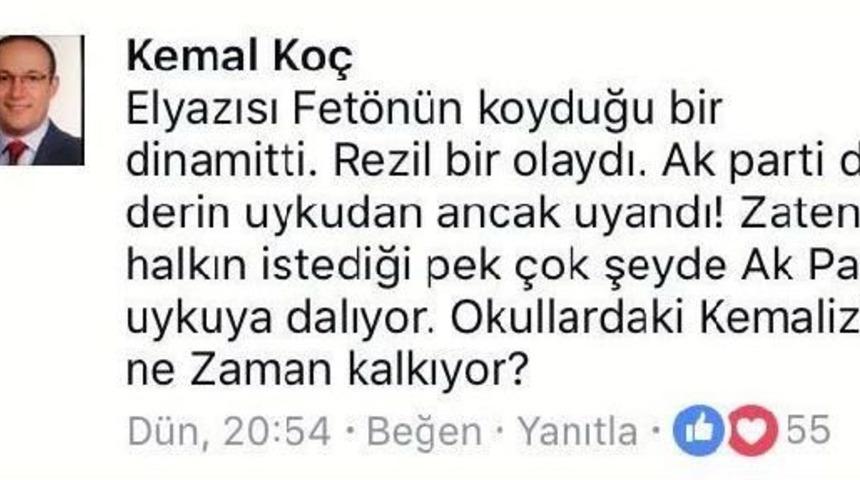 Hakimin 'okullardaki Kemalizm Ne Zaman Kalkıyor' Yorumuna Tepki