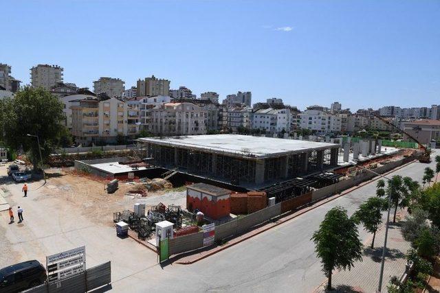 Başkan B&ouml;cek, &lsquo;şantiye&rsquo;de &Ccedil;alışmaları İnceledi 1