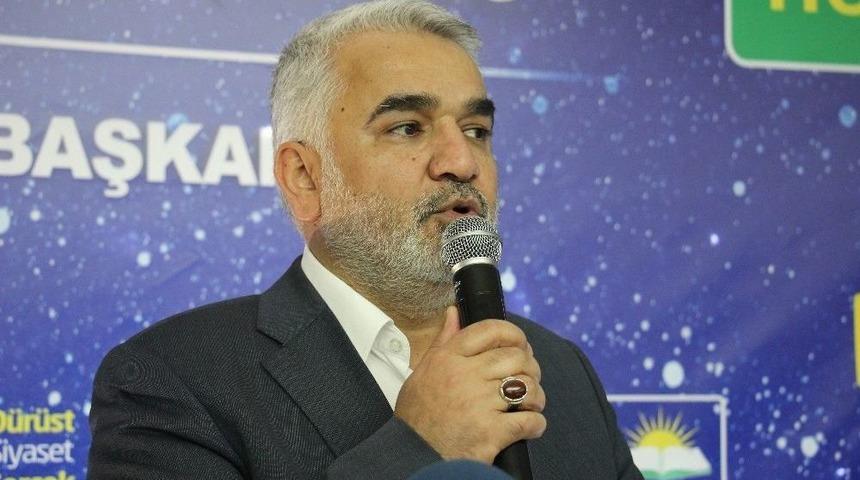 H&uuml;da Par Genel Başkanı Zekeriya Yapıcıoğlu Elazığ&rsquo;da