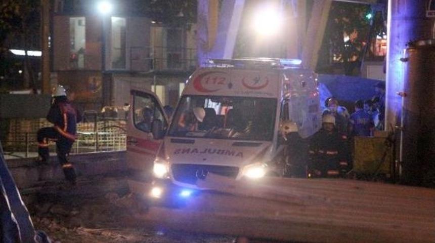 Beşiktaş'ta Metro Inşaat Alanında Iş Kazası: 1 Yaralı