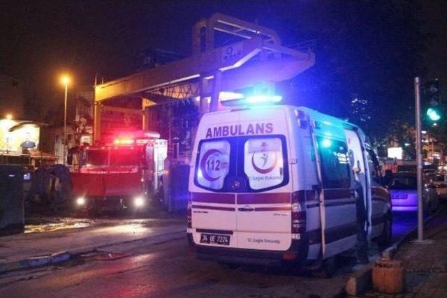 Beşiktaş'ta Metro Inşaat Alanında Iş Kazası: 1 Yaralı