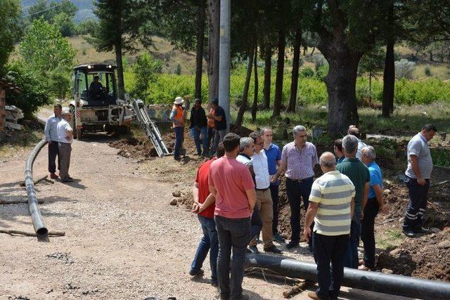 Coşkun, Adrasan Barajı Ve Sulaması İnşaatlarını İnceledi